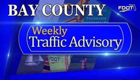 bay county road closures